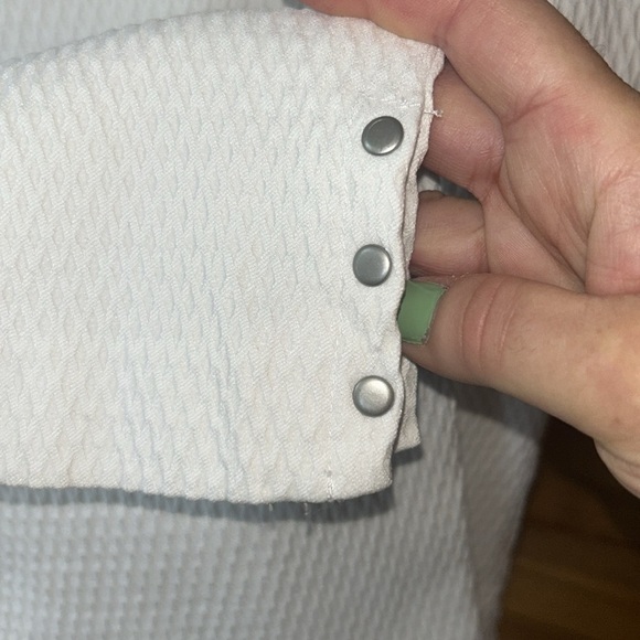 Van Heusen Stretch Extensible White Patterned Leggings Size 12 - Picture 3 of 8